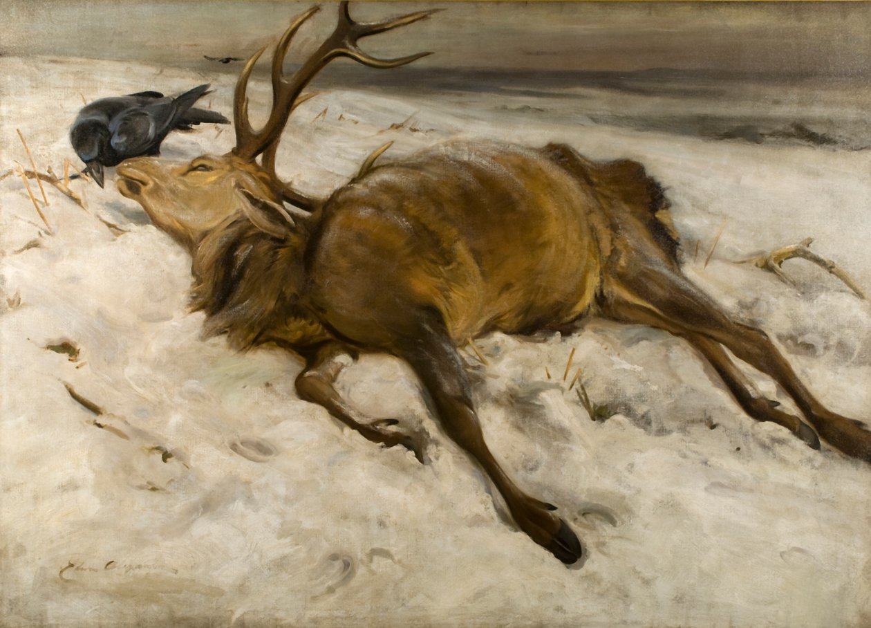Um Turlum Stag de Edwin John Alexander