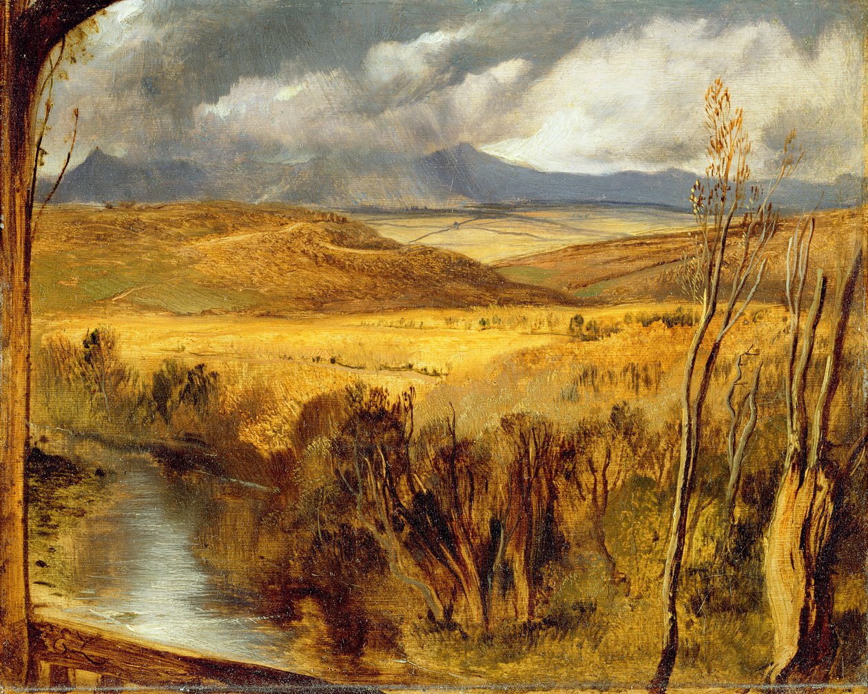 Uma paisagem das montanhas, c.1825-35 de Edwin Landseer