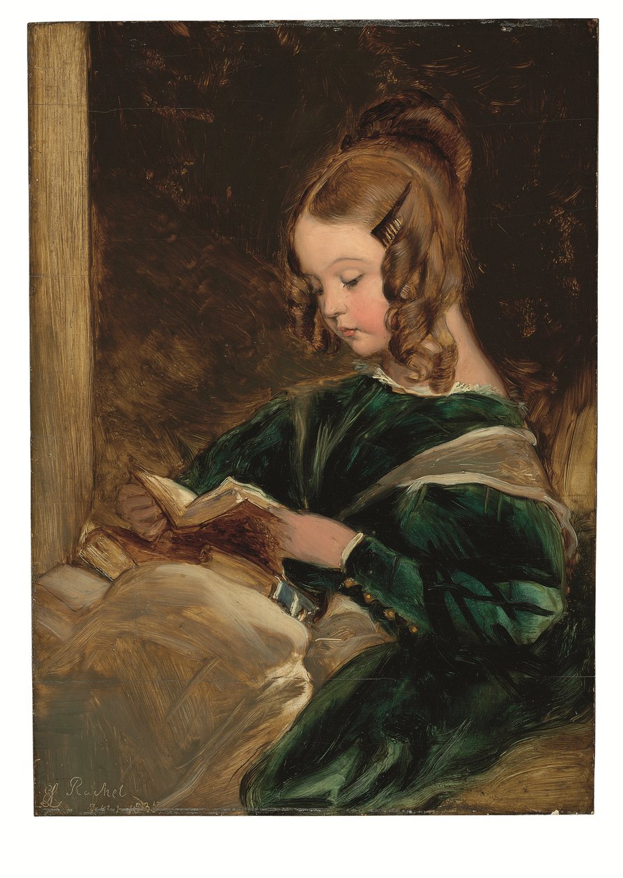 Estudo de Rachel (Lady Rachel Russell) de Edwin Landseer