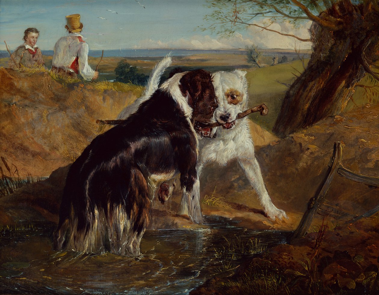 Quem vai ter a vara de Edwin Landseer