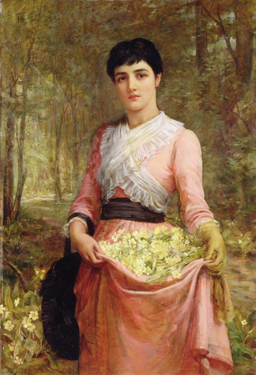 As Filhas do nosso Império. Inglaterra: The Primrose de Edwin Longsden Long