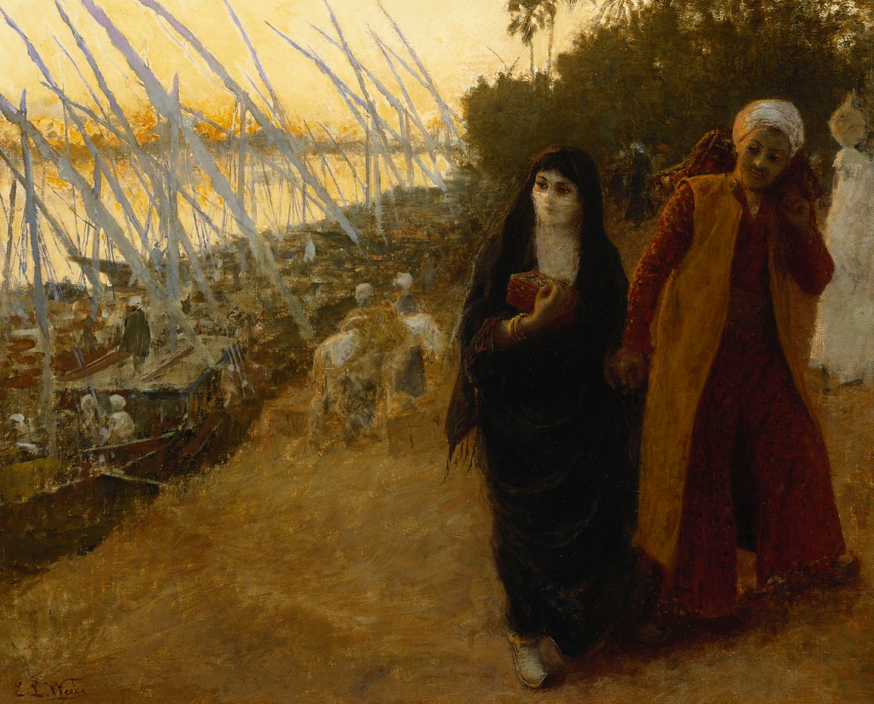 Pelo Nilo, de Edwin Lord Weeks