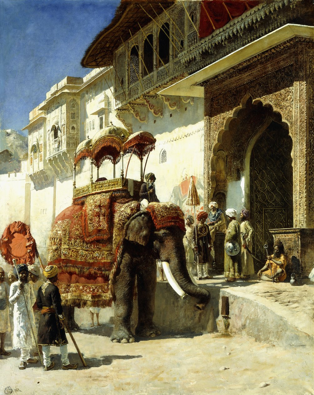 O favorito dos rajás, 1884-89 de Edwin Lord Weeks