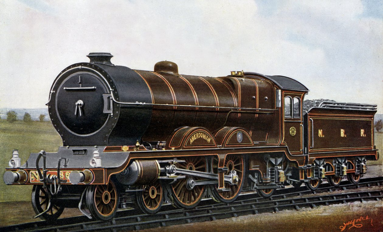 Atravessando a Quarta Ponte: A locomotiva do tipo "Atlântico" Aberdoniana para a Ferrovia do Norte da Grã-Bretanha de Edwin Thomas Rudd