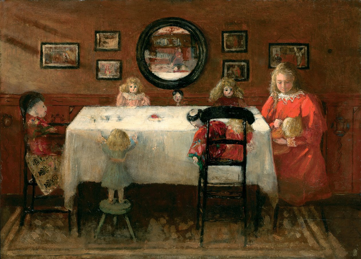 O partido de chá das bonecas de Edytha Margaret Goodwin
