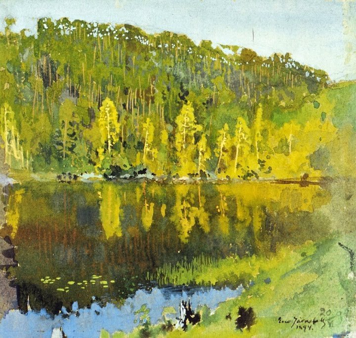 Lâmpada da floresta de Eero Järnefelt