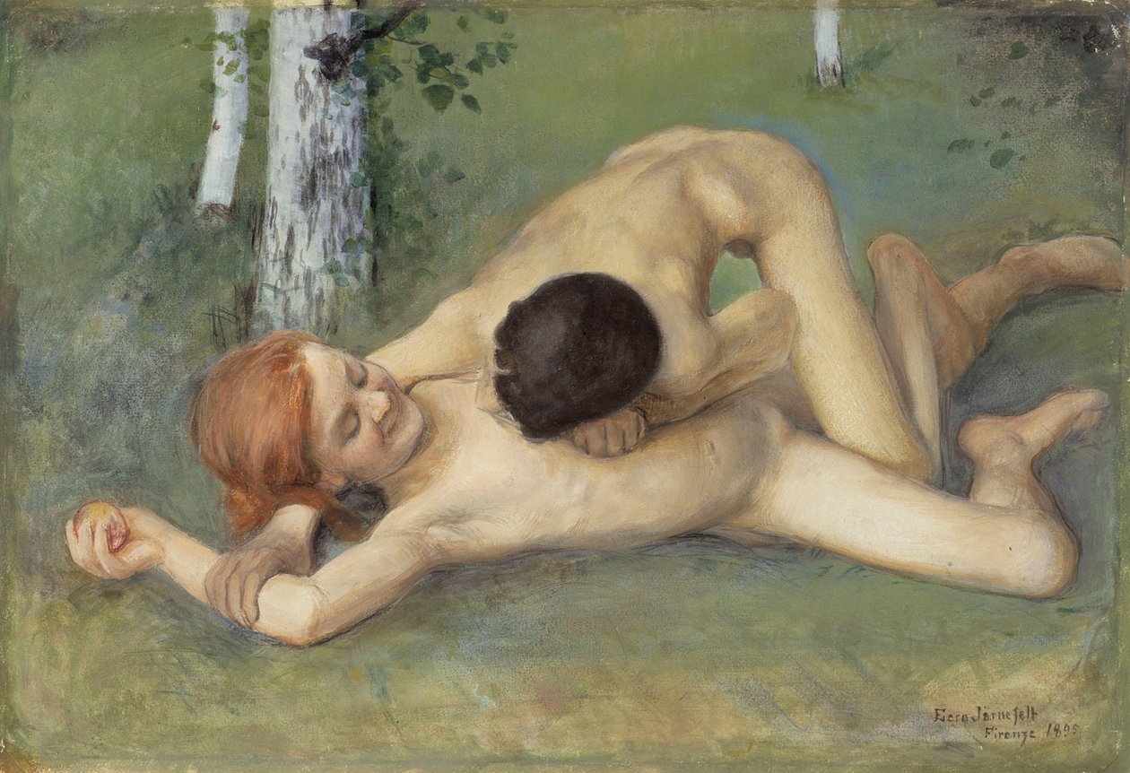 Crianças a brincar de Eero Järnefelt