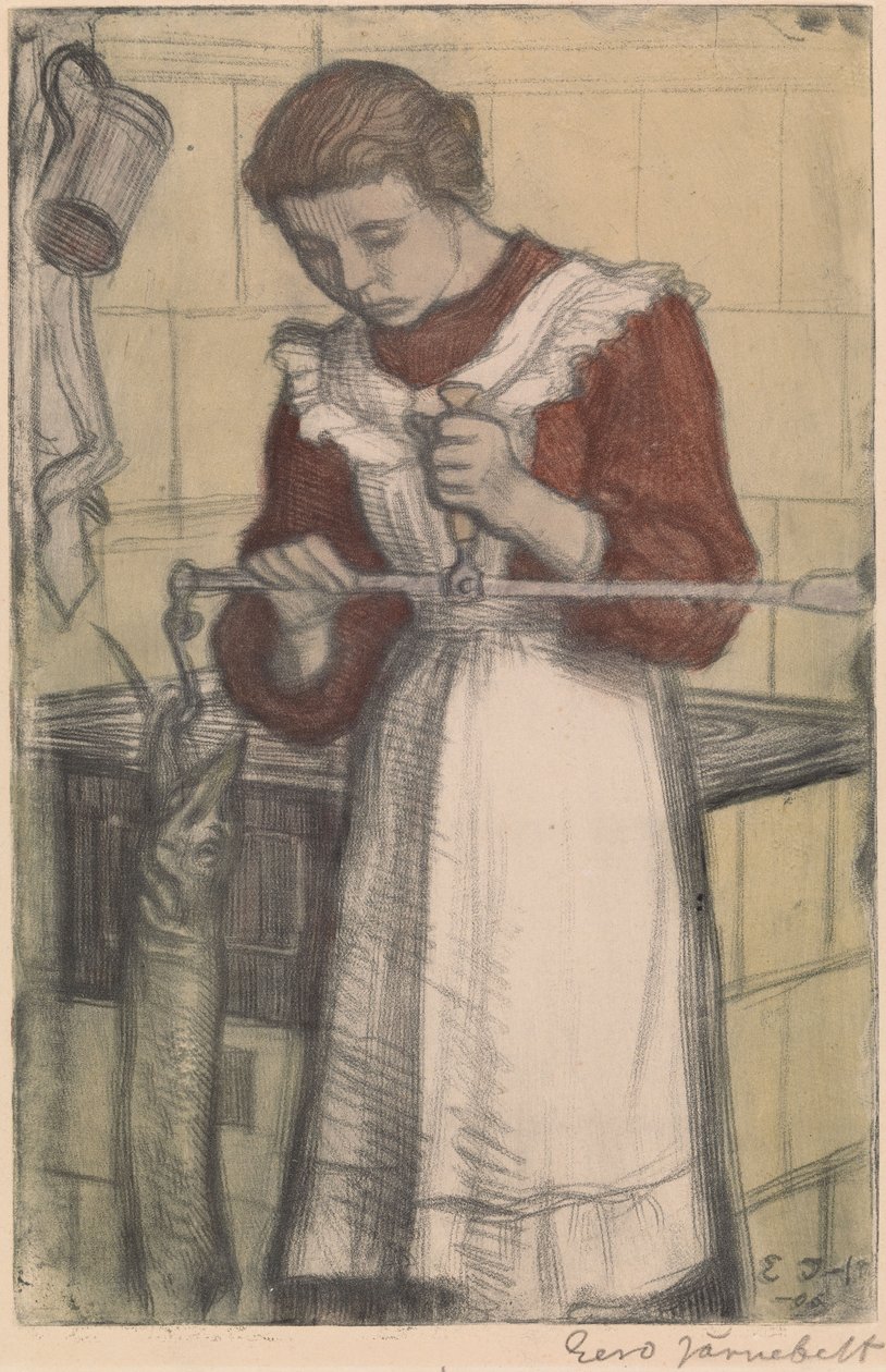 Na cozinha de Eero Järnefelt