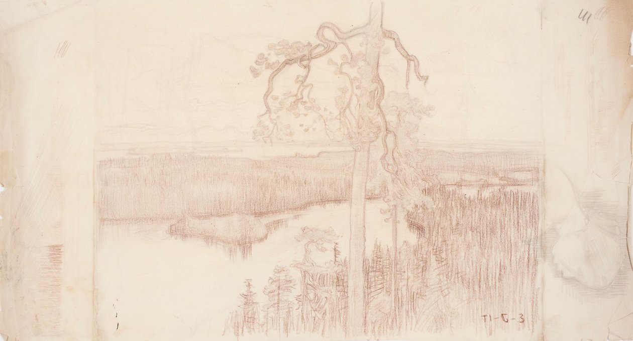 Paisagem lacustre de Eero Järnefelt
