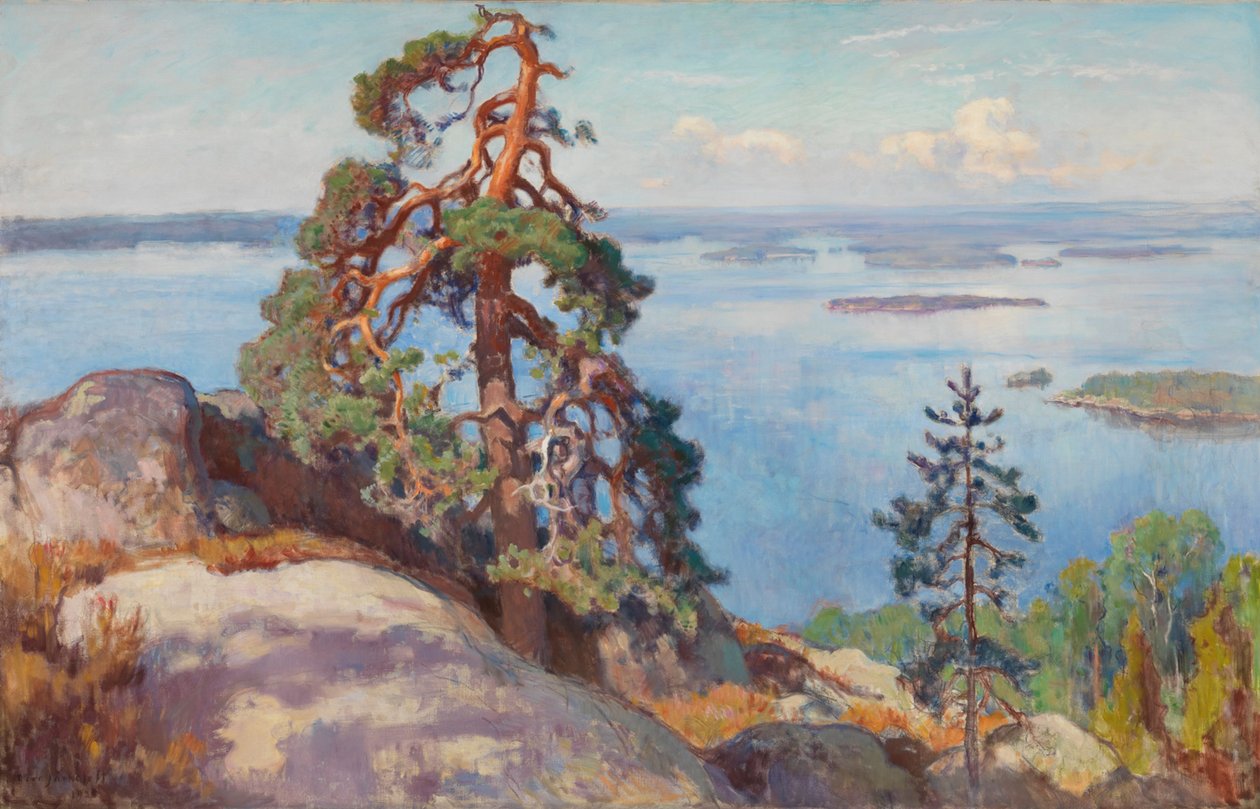 Paisagem de Koli de Eero Järnefelt