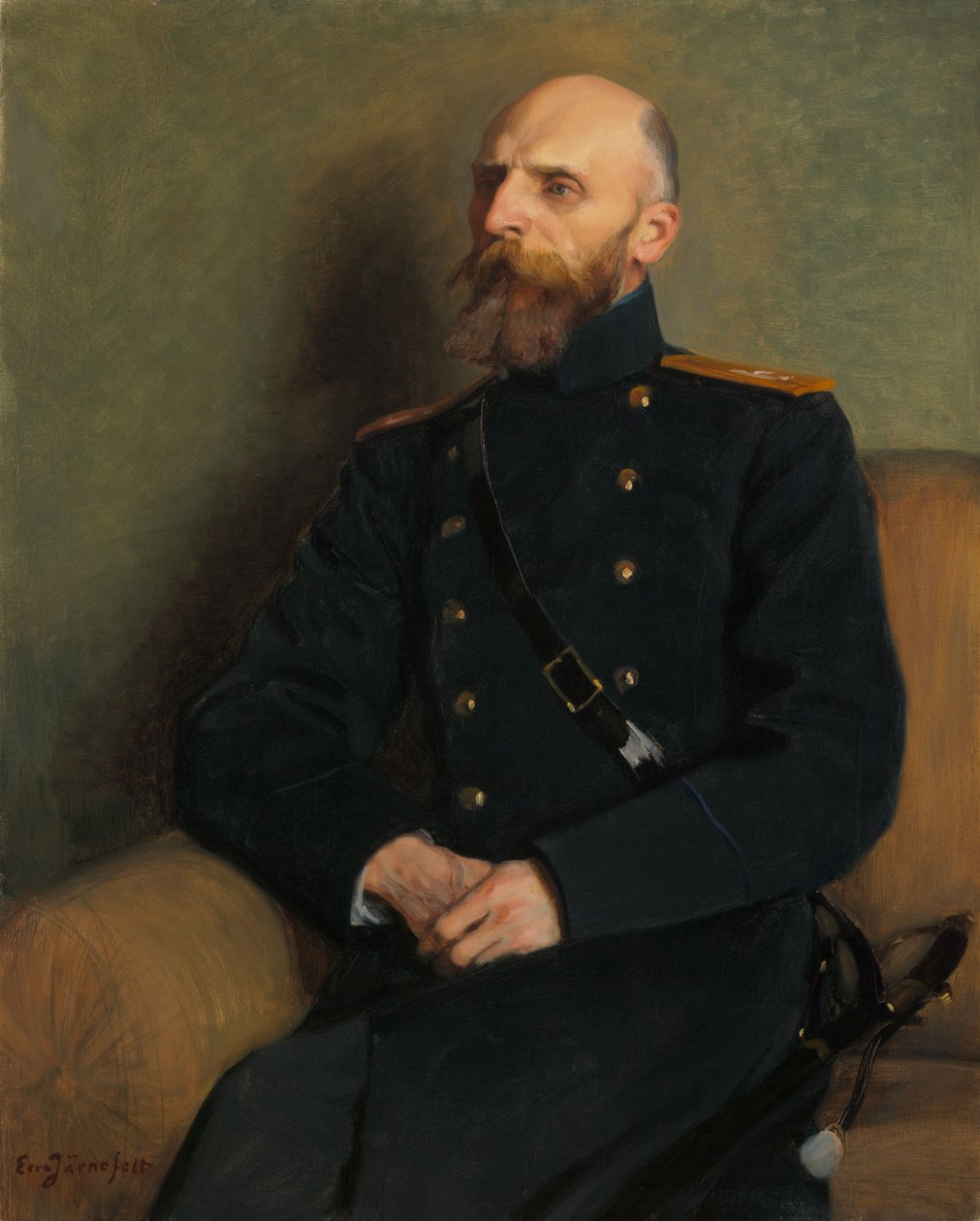 Retrato do coronel R. Schulman de Eero Järnefelt