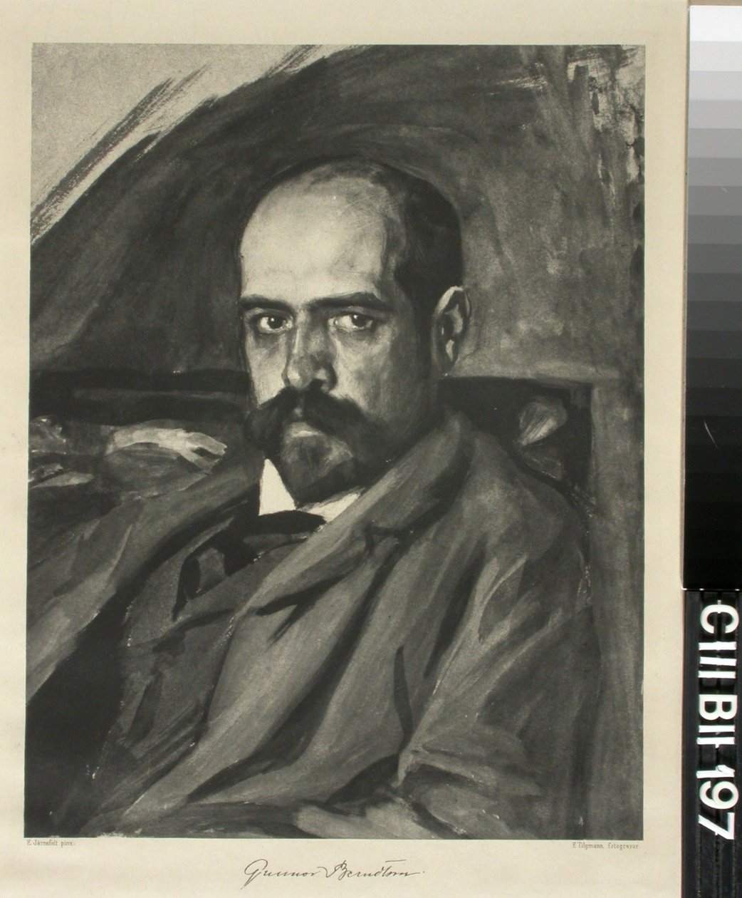 Retrato de Gunnar Berndtson de Eero Järnefelt