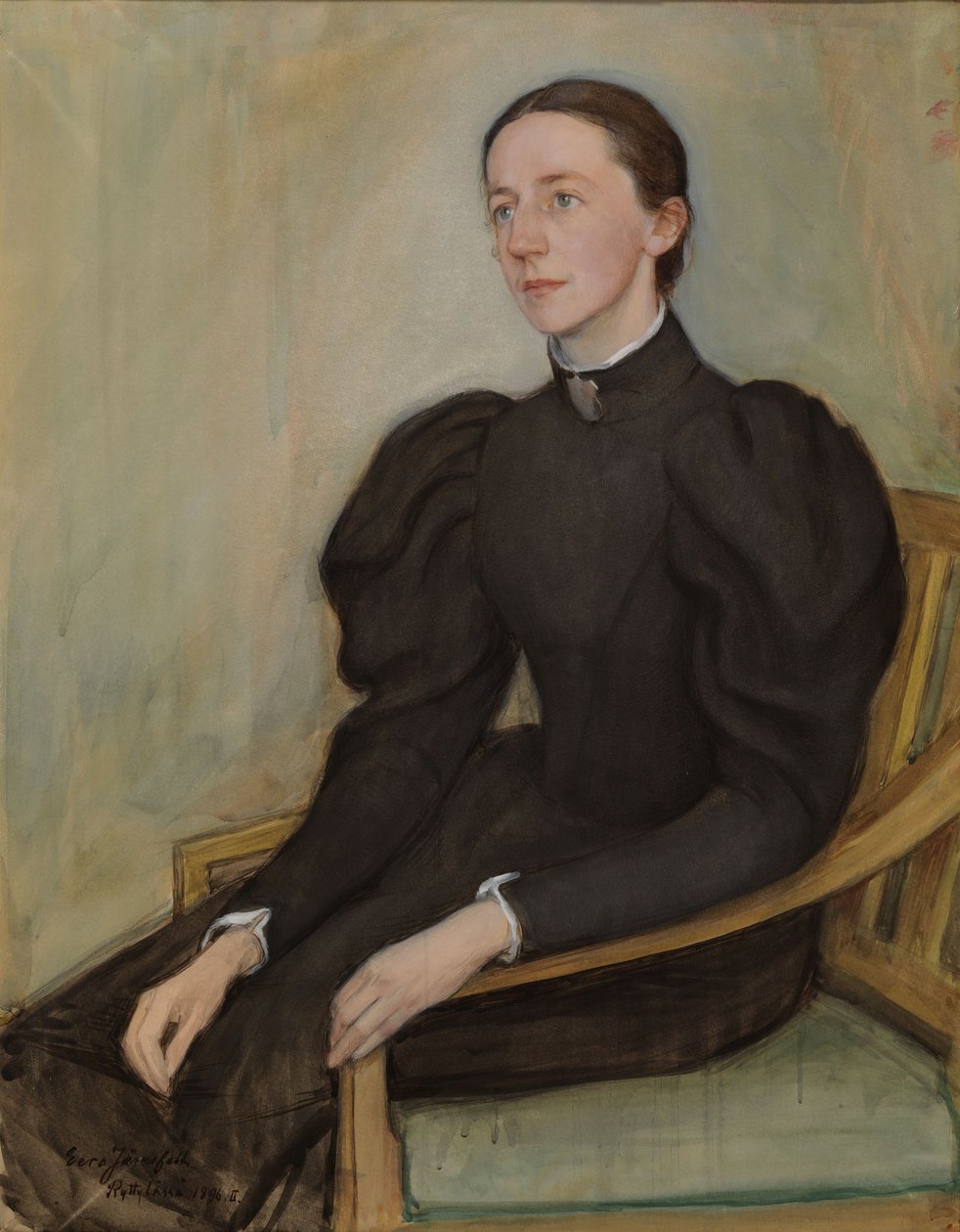 Retrato de Mathilda Wrede de Eero Järnefelt