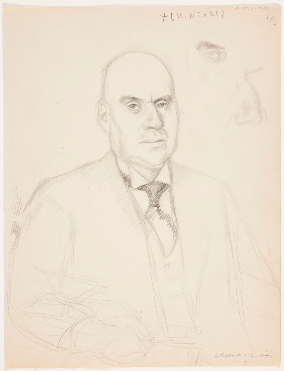 Retrato de um Homem de Eero Järnefelt