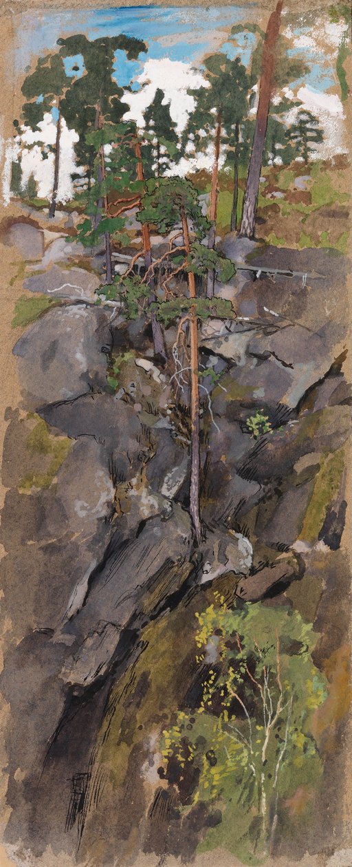 Floresta rochosa de Eero Järnefelt