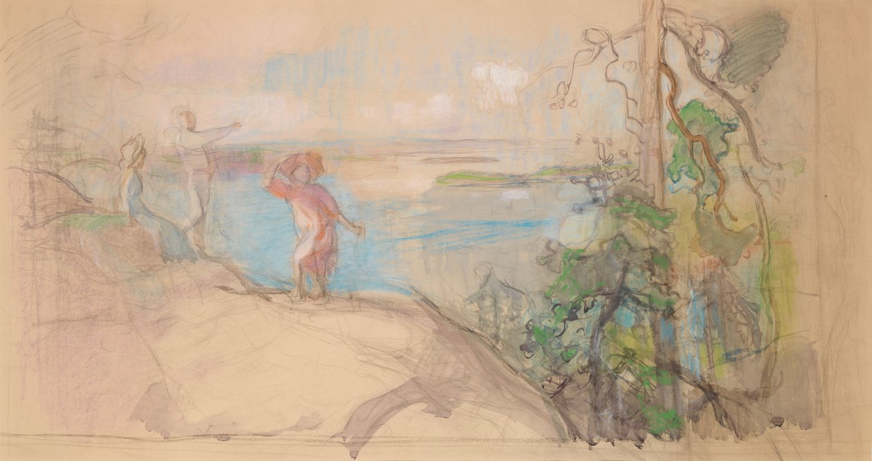Sarvikallio, esboço de Eero Järnefelt