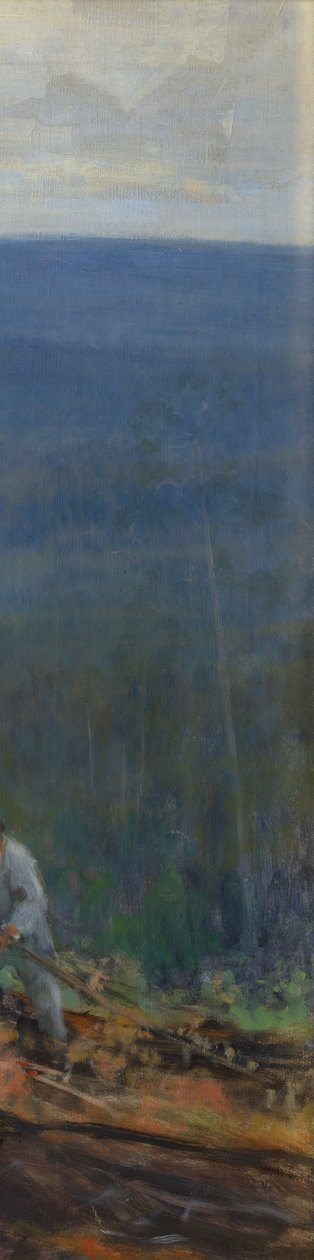 Sob o jugo (Queimando o mato) de Eero Järnefelt
