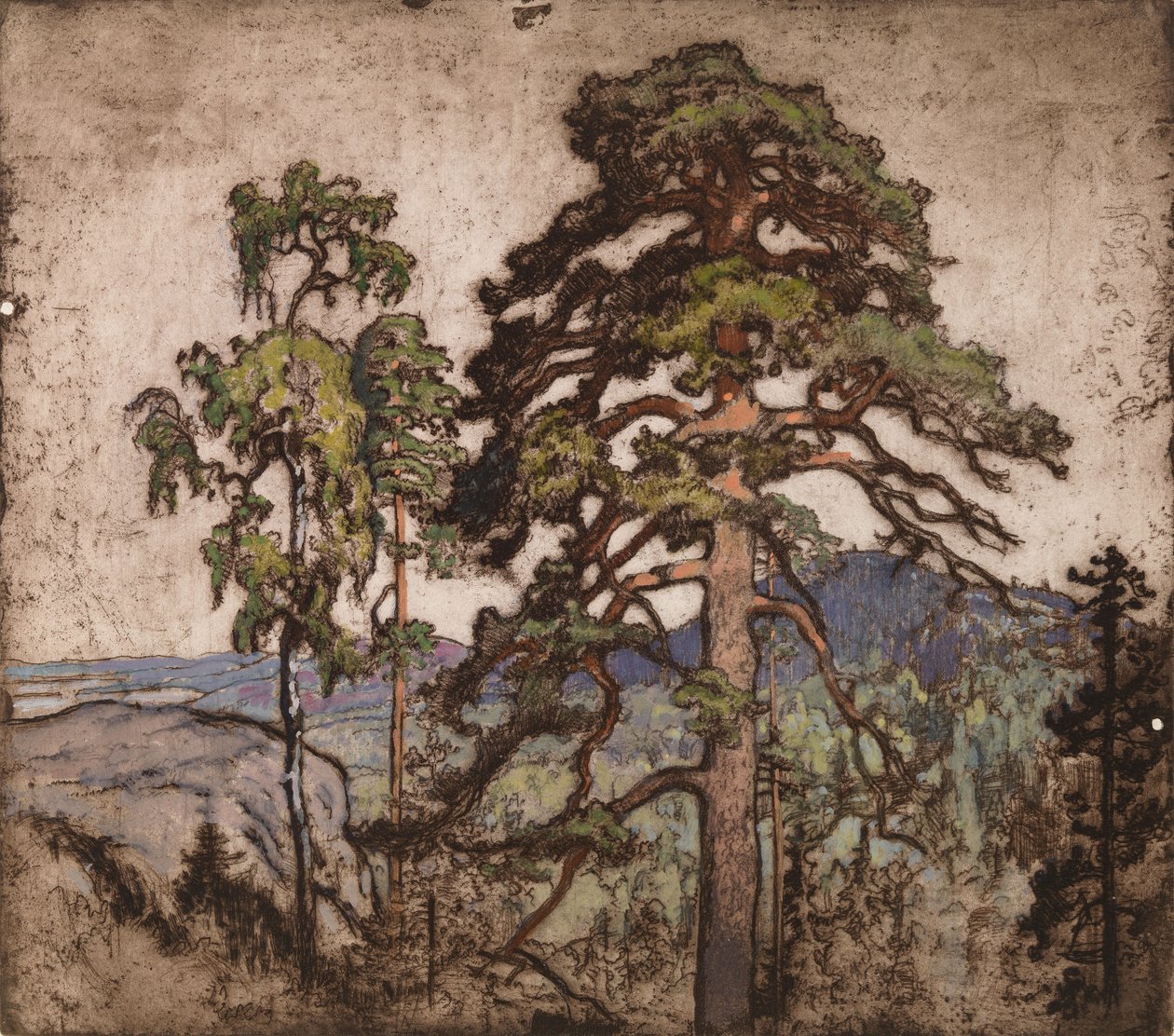 Vista de Koli de Eero Järnefelt