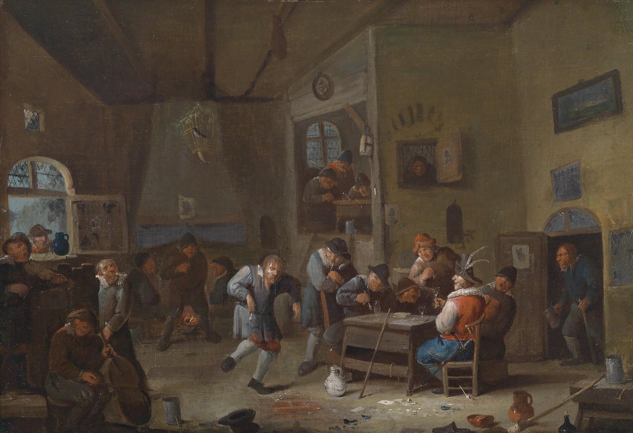 interior Tavern de Egbert van the Elder Heemskerk