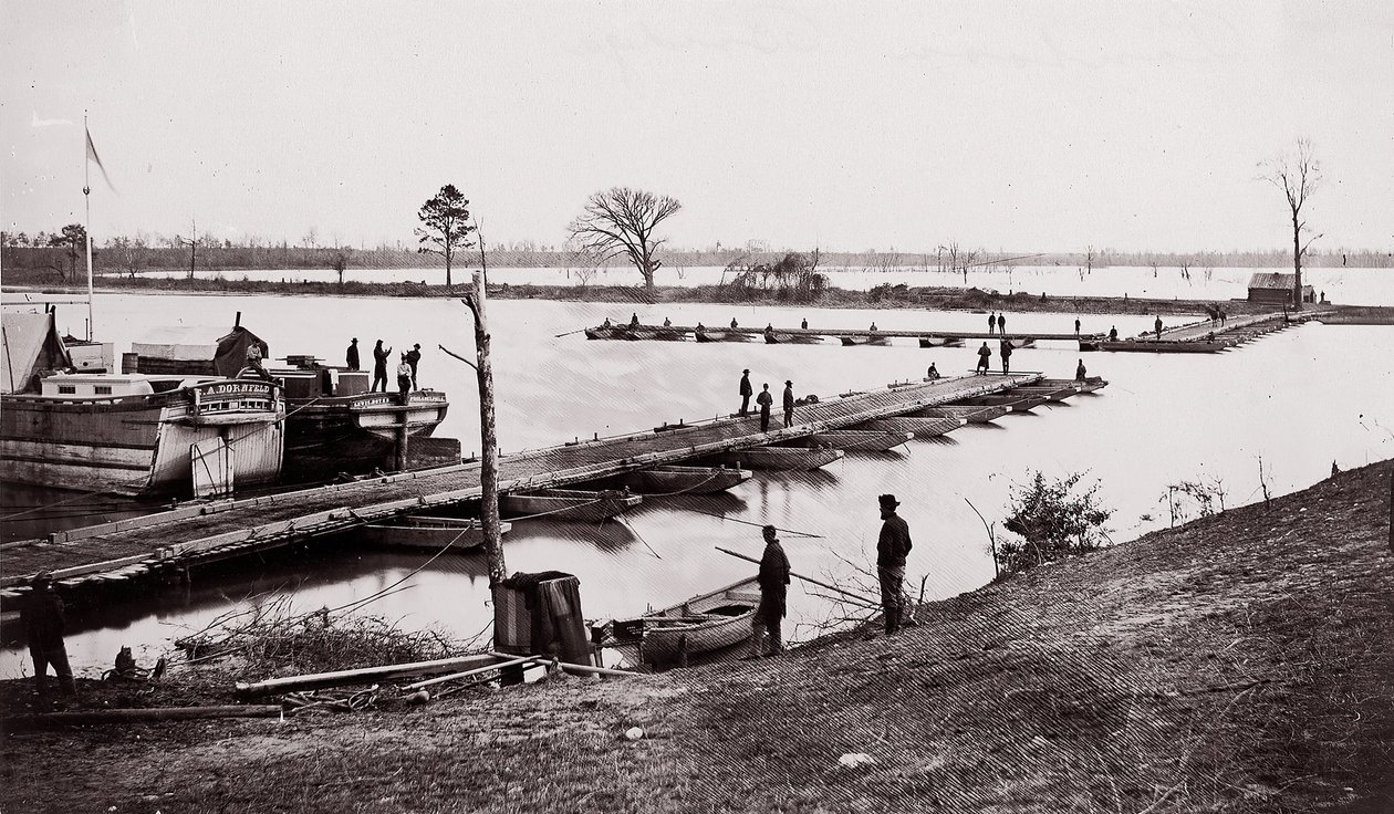 Ponte do pontão, 1861-65. de Egbert Guy Fowx