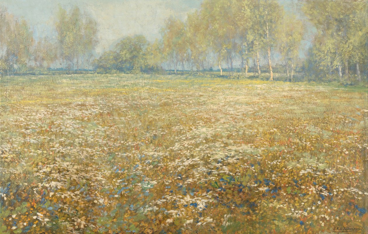 Prado em flor de Egbert Schaap