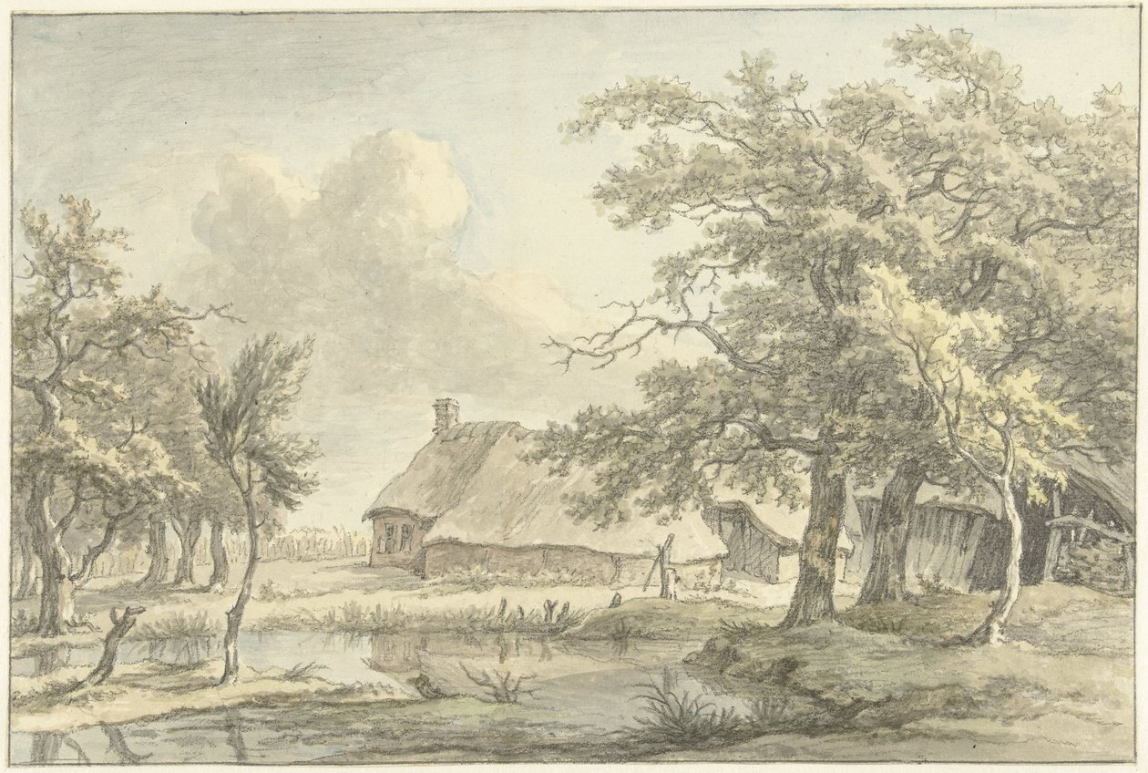 Fazenda em Eext (Drenthe) de Egbert van Drielst