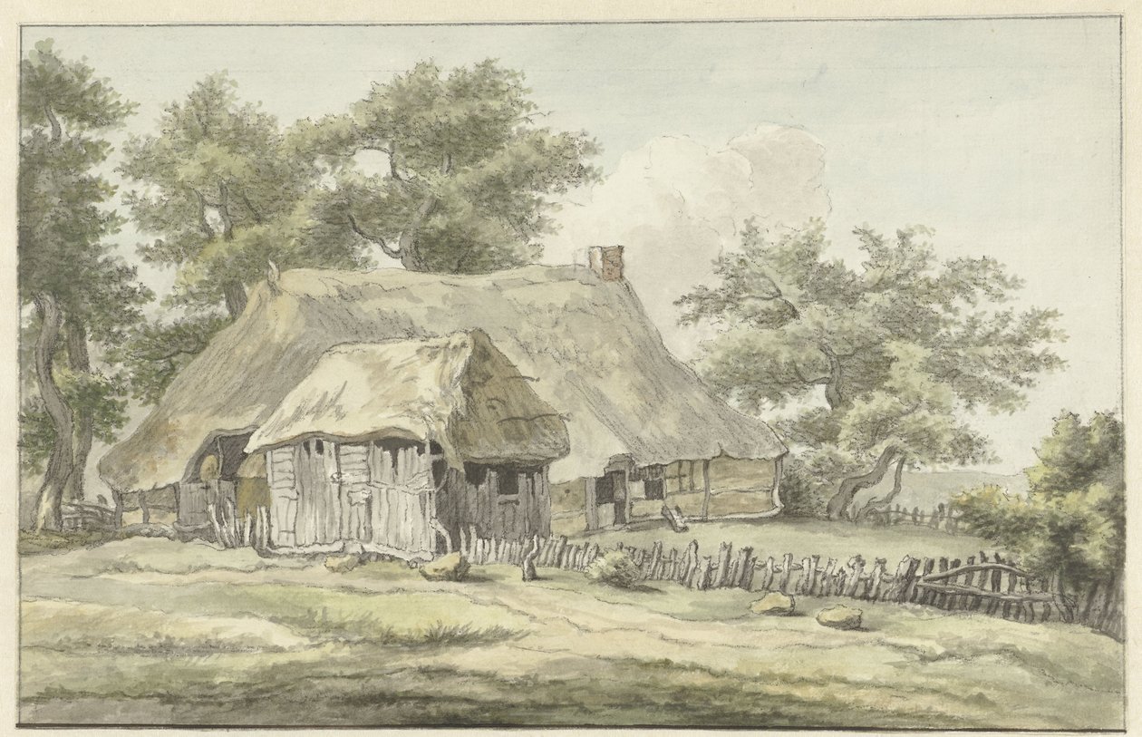 Fazenda em Eext, Drenthe de Egbert van Drielst
