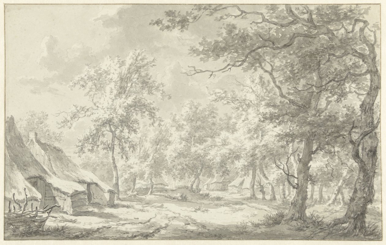Fazendas em Eext (Drenthe) de Egbert van Drielst