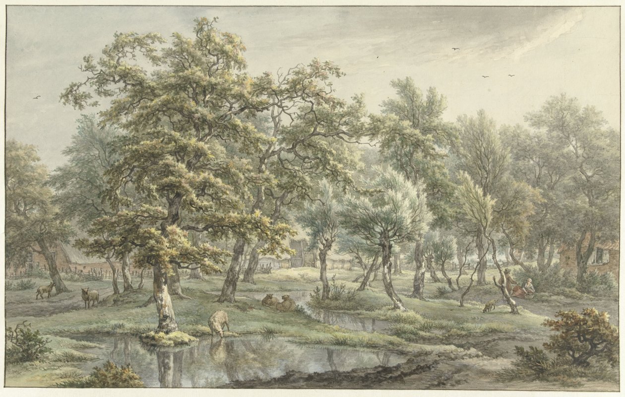 Paisagem em Eext (Província de Drenthe)
Vista em Eext (Província Drenthe) de Egbert van Drielst
