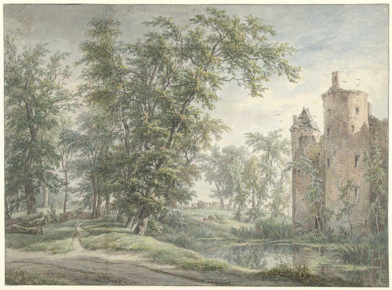 Ruínas da Casa De Haer de Egbert van Drielst
