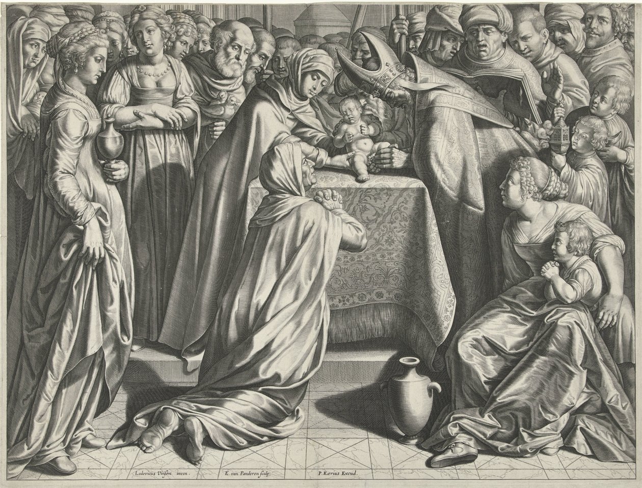 Circuncisão de Cristo de Egbert van Panderen