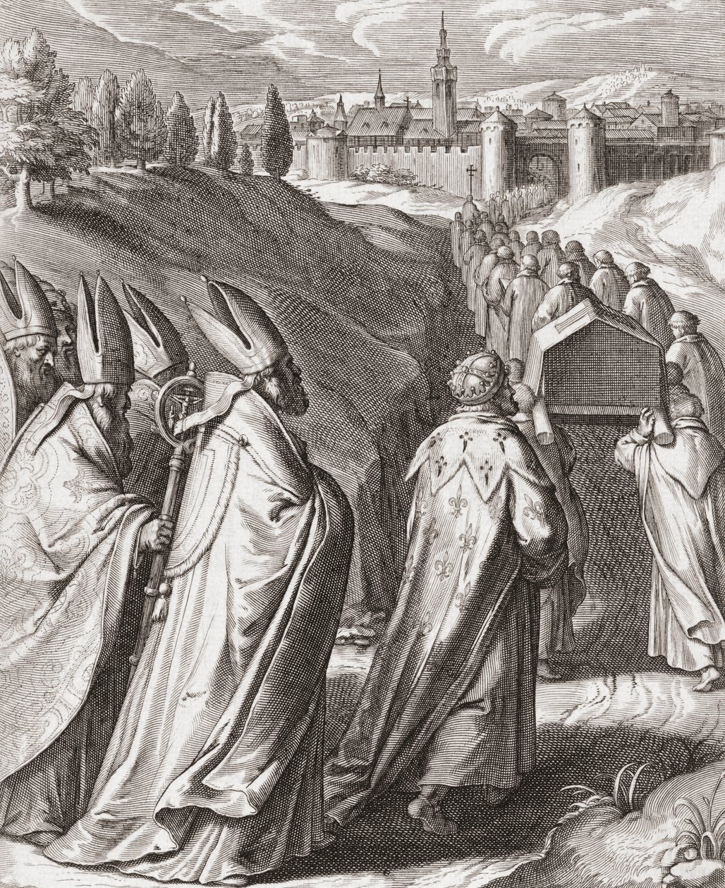 Procissão fúnebre de São Tomás de Aquino de Egbert van Panderen