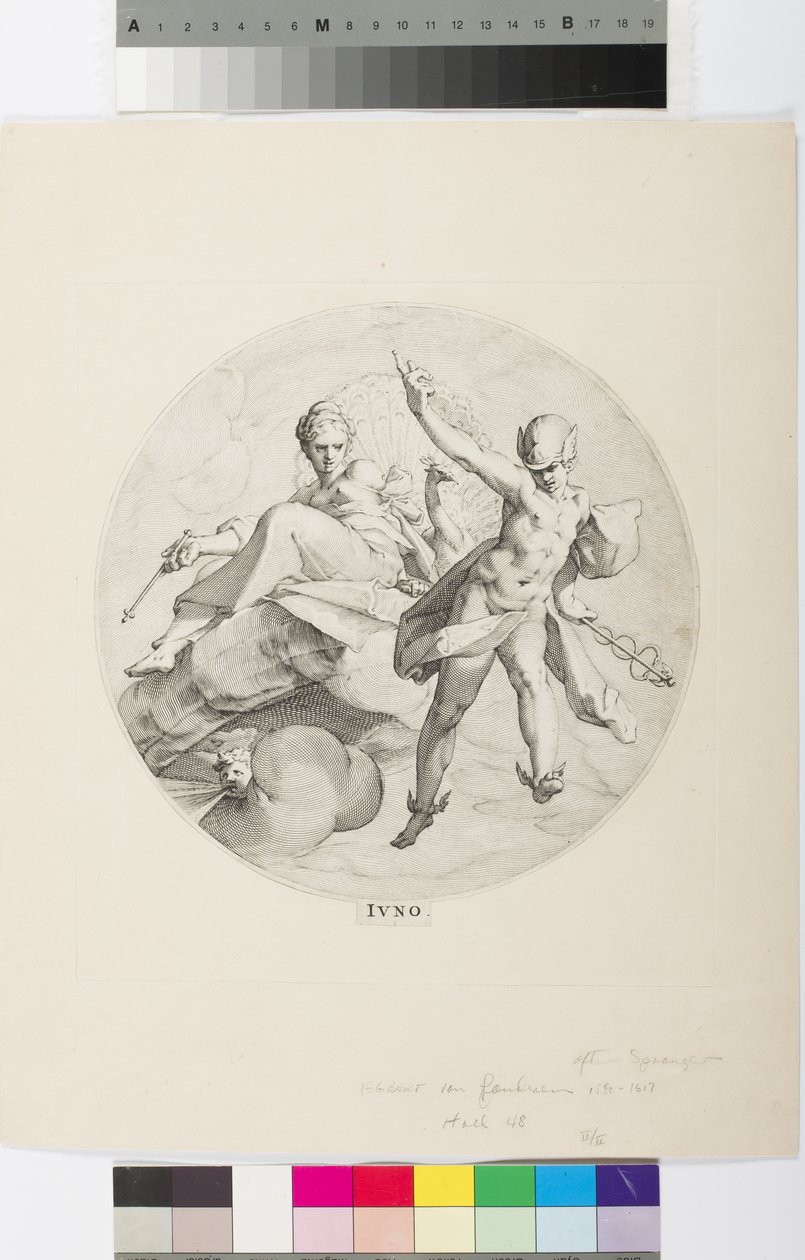 Juno (gravura) de Egbert van Panderen