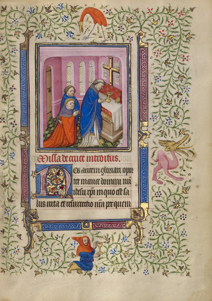 Um padre a celebrar a missa de Egerton Master