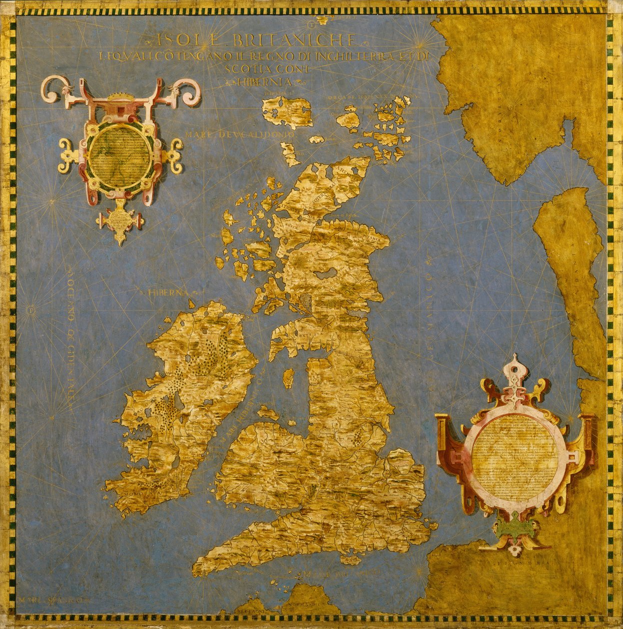Grã-Bretanha e Irlanda de Ignazio Danti