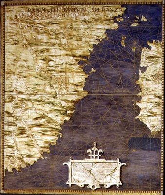 Mapa de África, da 