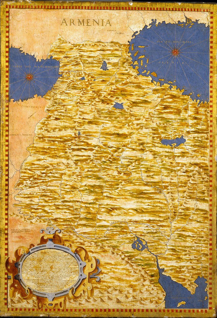 Oriente Médio - Geórgia, Armênia, Iraque, Irã Ocidental de Egnazio Danti