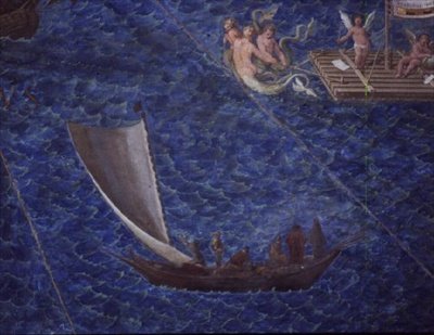 Barco de um só barco, detalhe da 