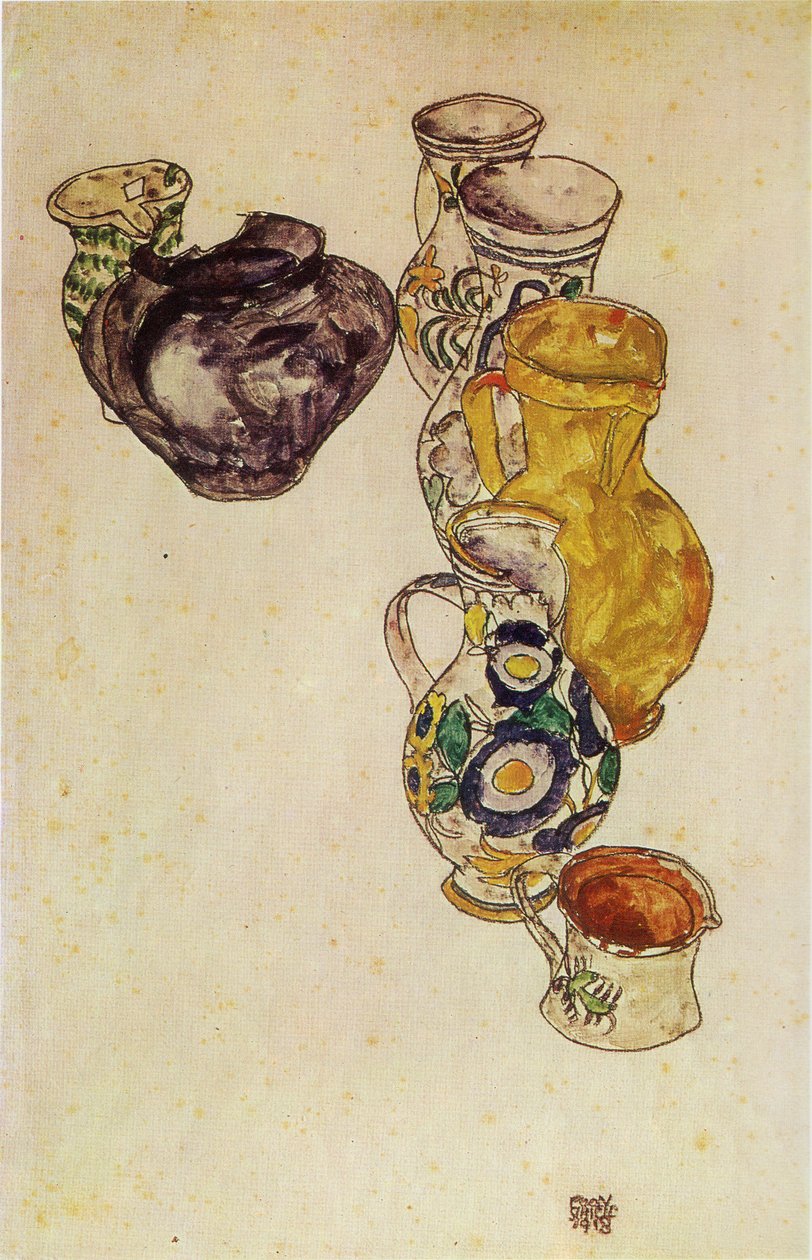 Camponeses Jugsn: nn de Egon Schiele