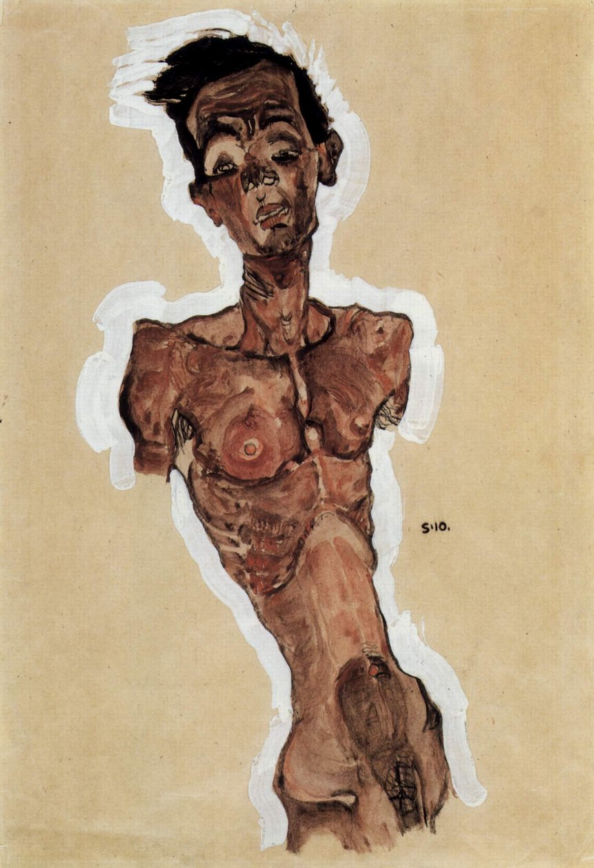 Ato, auto-retrato de Egon Schiele