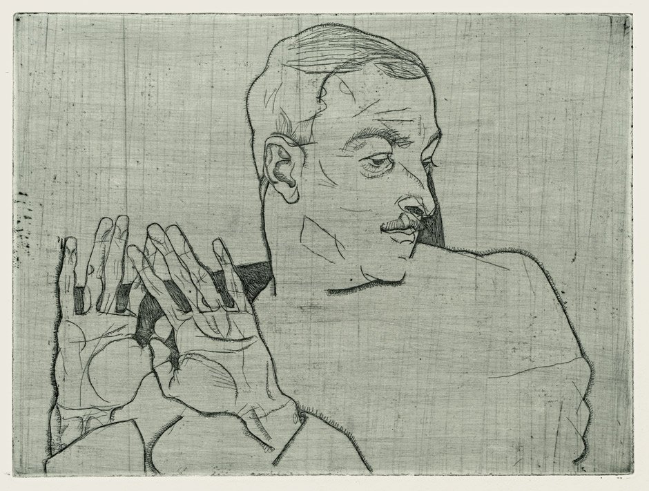 Retrato, arthur, roessler de Egon Schiele