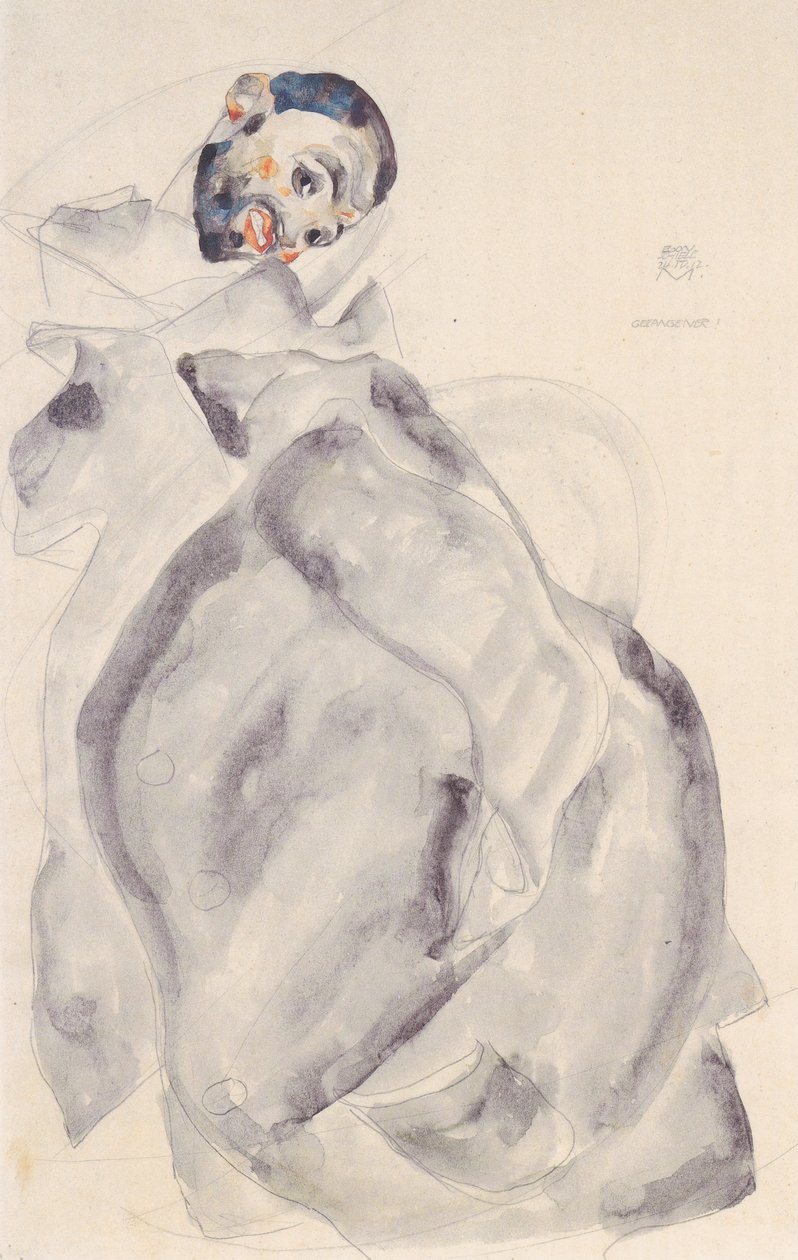 prisioneiro de Egon Schiele