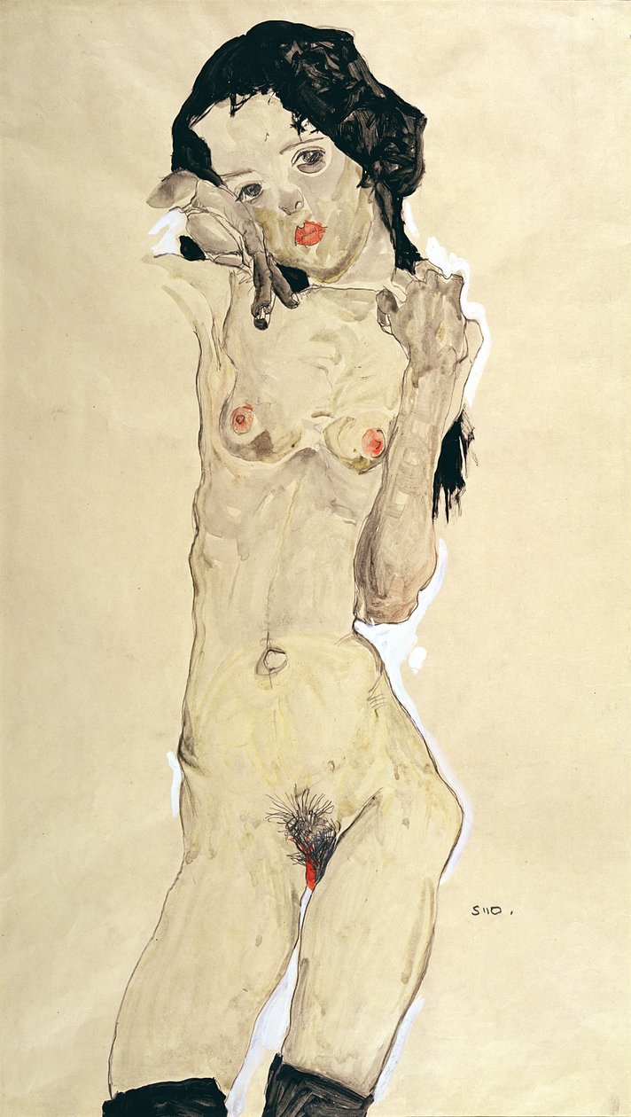 Nu de Egon Schiele