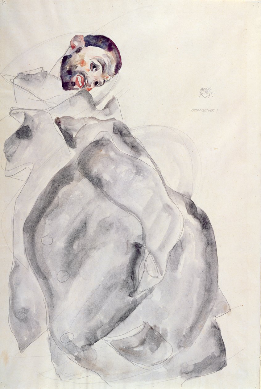 Prisioneiro! de Egon Schiele