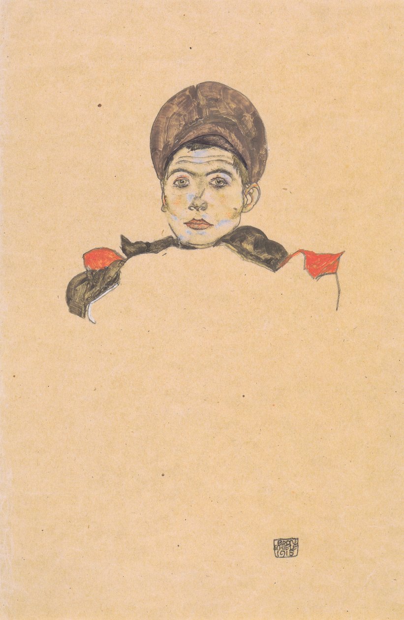 Prisioneiro de guerra russo de Egon Schiele