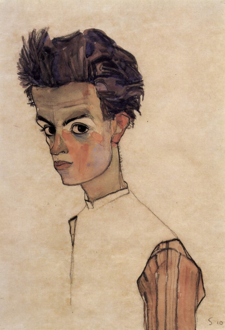 Auto-retrato de Egon Schiele