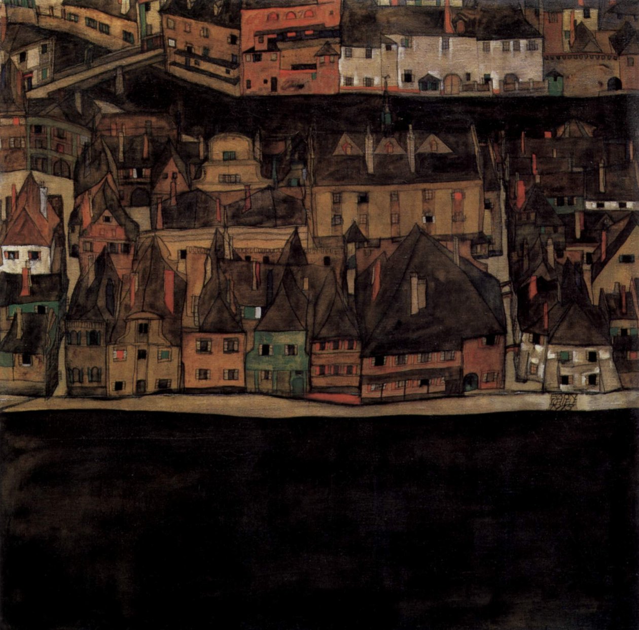 Cidade pequena de Egon Schiele