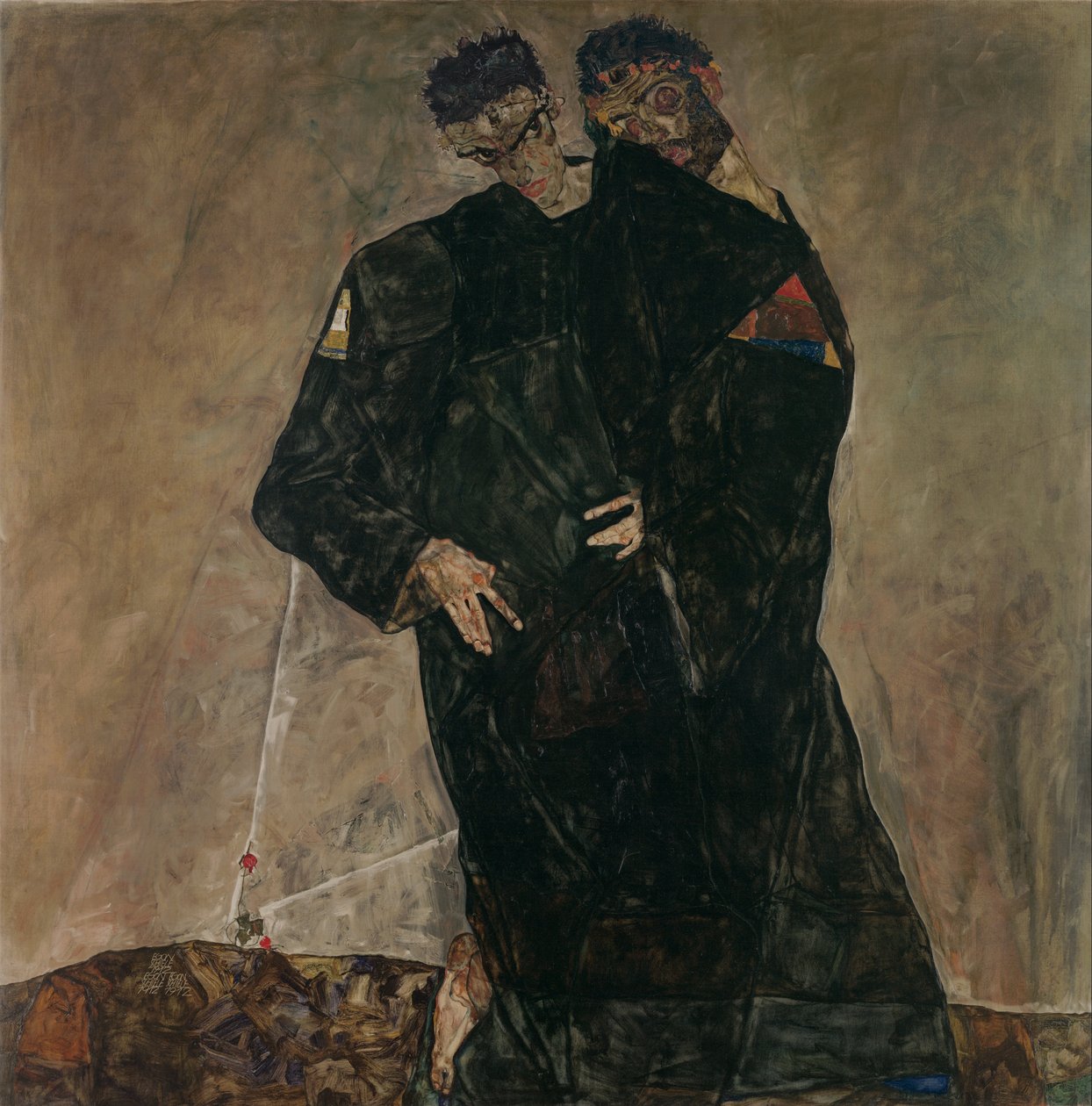 Os eremitas de Egon Schiele