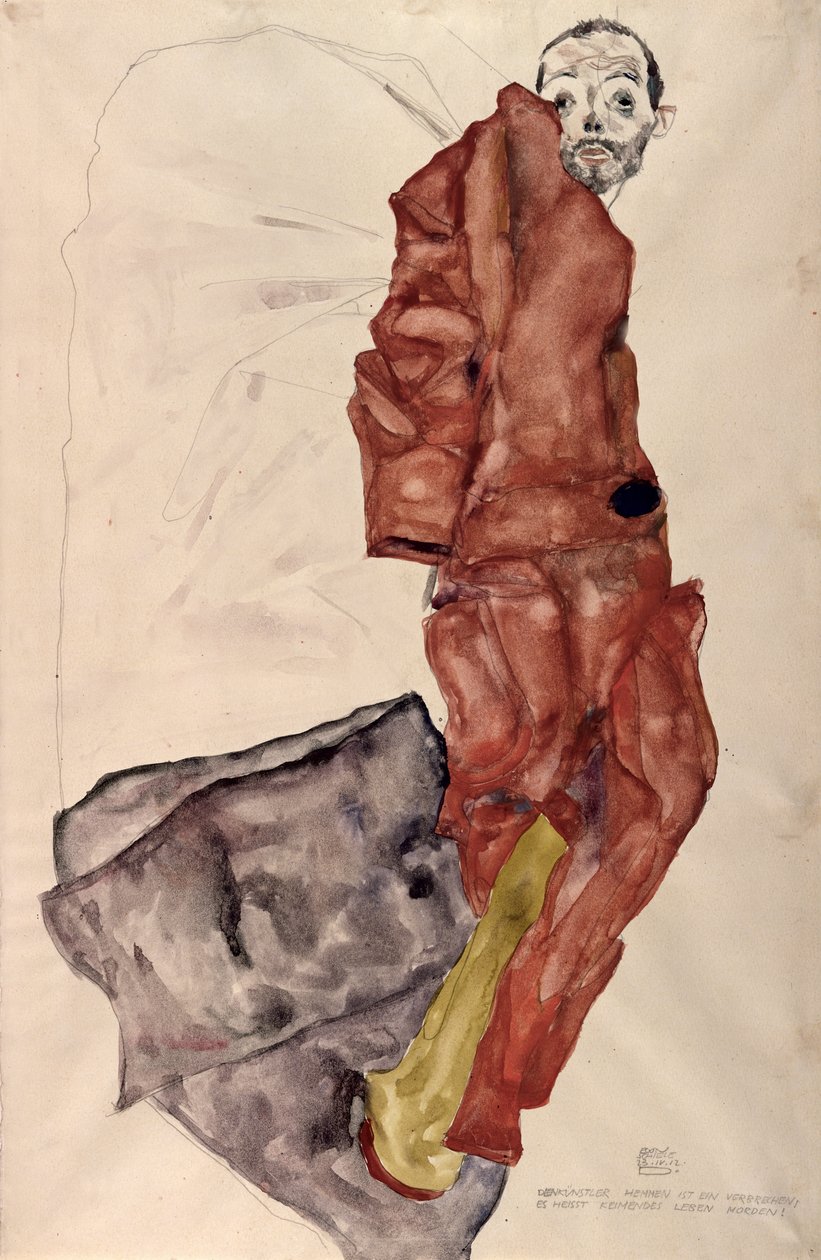 Atrapalhar o Artista é um Crime: É Assassinar a Vida no Bud de Egon Schiele