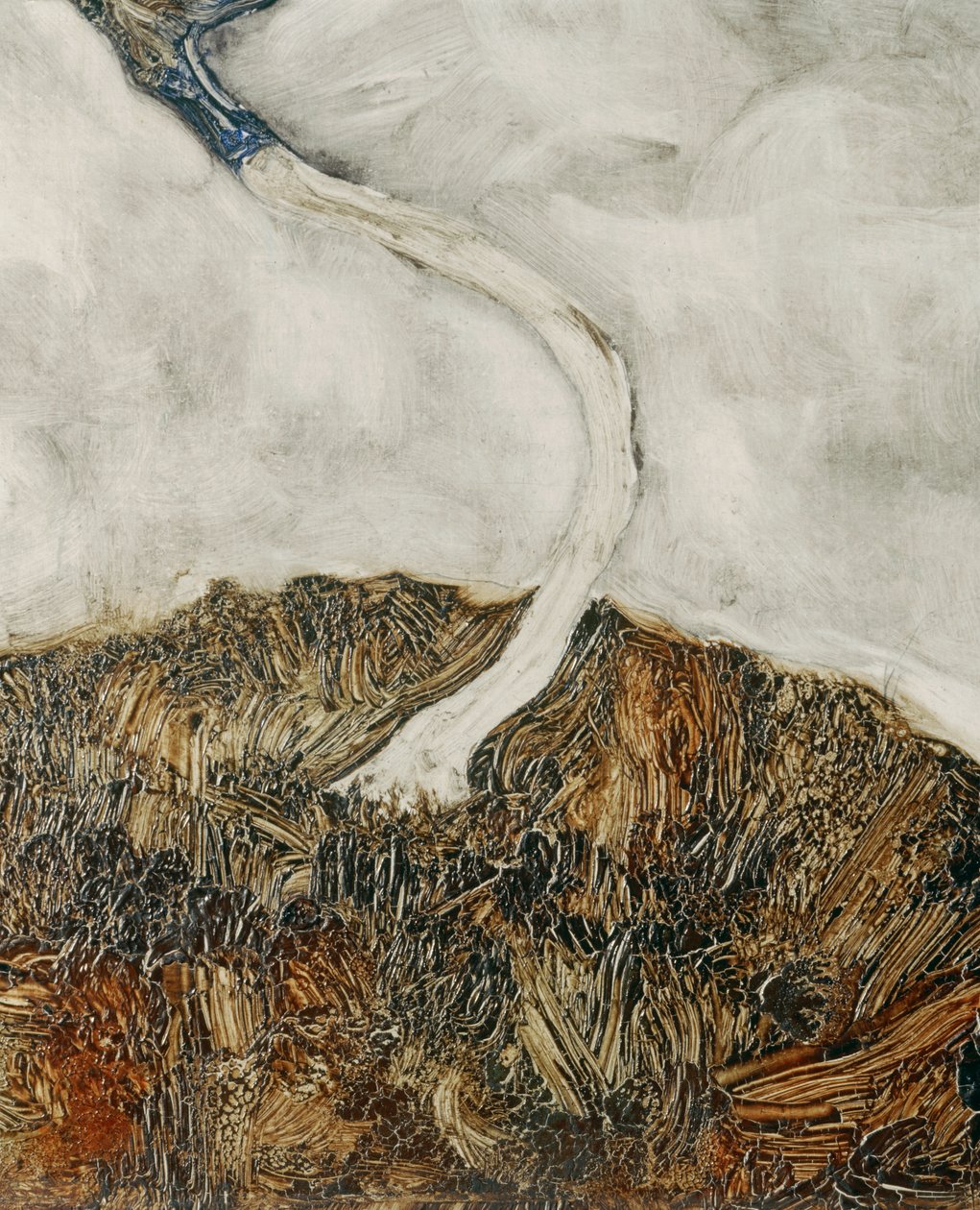 Pequena árvore no final do outono ... de Egon Schiele